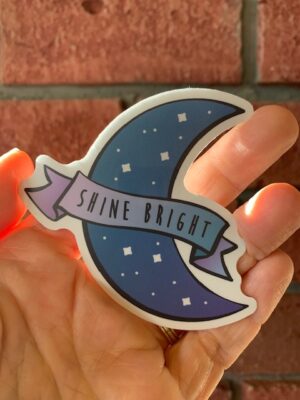 Vinyl Sticker Shine Bright