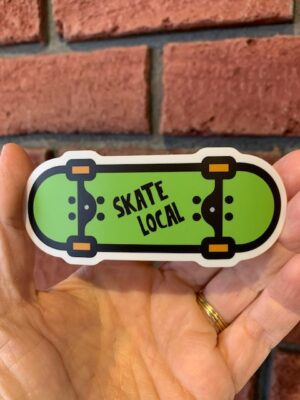 Vinyl Sticker - Skate Local