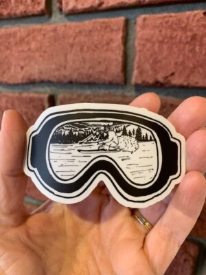 Vinyl Sticker - Ski Goggles