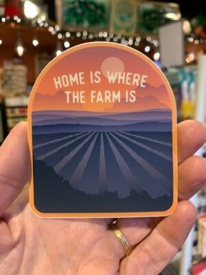 Vinyl Sticker - Home is Where the Farm Is
