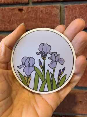 Vinyl Sticker Iris