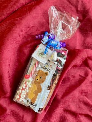 Hot Chocolate Mini Gift Basket front