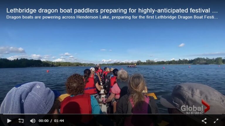 Global TV Lethbridge article on the Dragon Boat Festival