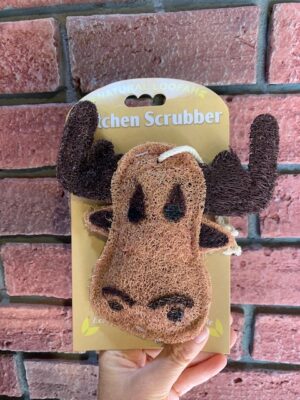 Loofah Art Moose