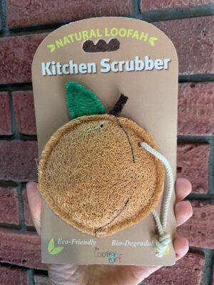 Loofah Art Peach