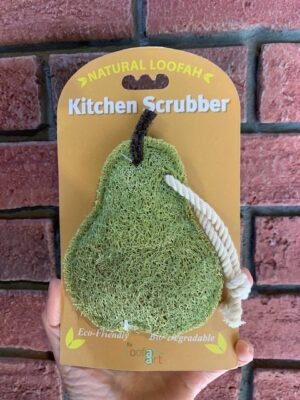 Loofah Art Pear