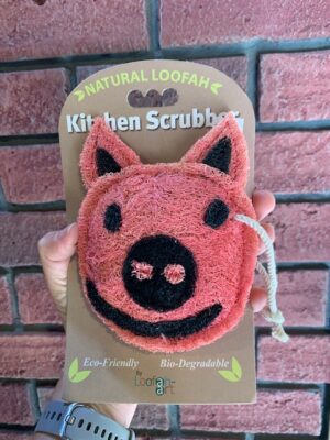 Piggy Faced loofah art