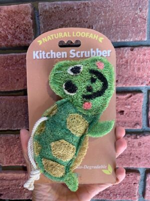 Loofah Art Sea Turtle