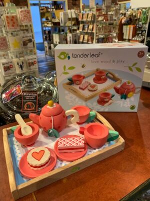 Tenderleaf Toys Wooden Tea Tray set