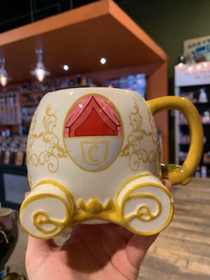 Cinderella's Pumpkin Carriage Mug - coach side