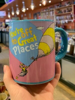 Dr. Seuss Oh the places you'll go ceramic mug