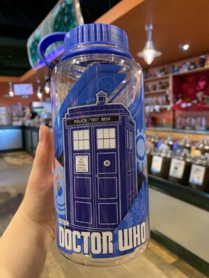 Dr. Who Tardis Wide mouth water bottle