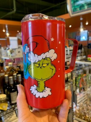 Dr. Seuss Grinch Feeling Grinchy Travel Mug