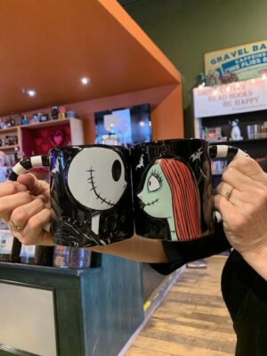 Nightmare Before Christmas NBC Jack and Sally Mugs