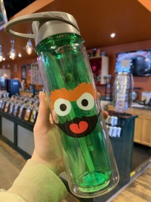 Oscar the grouch tritan sport water bottle