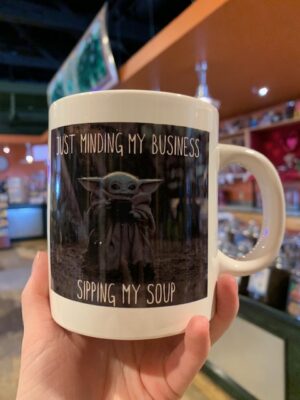 Star Wars The Child Sipping Soup, minding my business mug