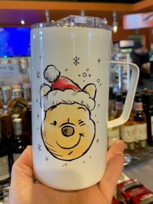 Winnie the Pooh Santa I've been good Christmas Travel Mug