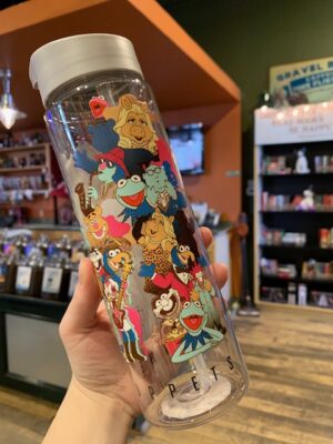 Muppets tritan water bottle and sport lid