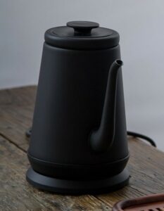 Black Kettle for cupping coffee