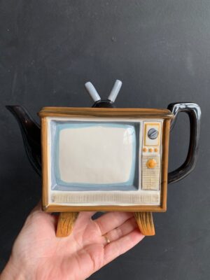 Television Teapot by Blue Sky Clayworks