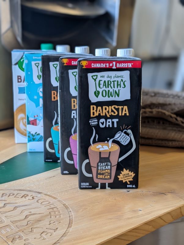 Cupper's Earth's Own Barista Milk alternatives