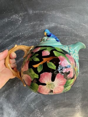 Blue Sky Clayworks Teapot Dogwood