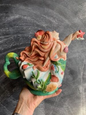 Blue Sky Clayworks Teapot Mermaid