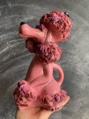 Blue Sky Clayworks Teapot Pink Poodle