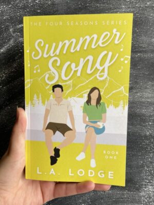 Lodge's book Summer Song in bright yellow