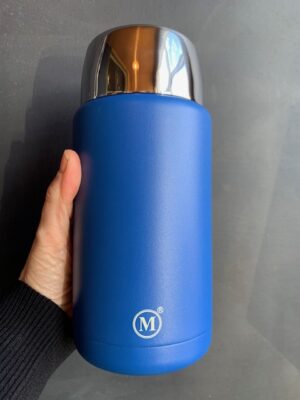 Insulated Food Jar in Blue that holds 700 ml of hot or cold