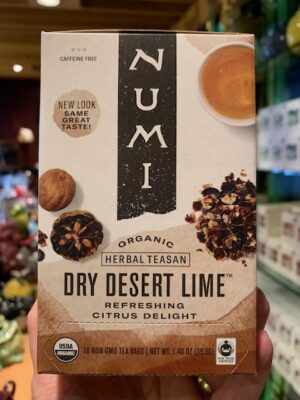 Numi Dry Desert Lime Tea at Cupper's