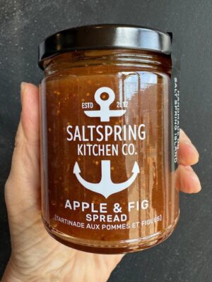 Saltspring Kitchen Apple & Fig Spready in a jar