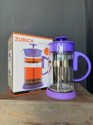 Grosche Zurich Purple French Press, 8 cups