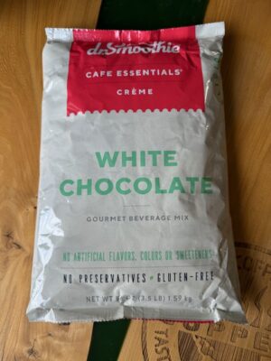 Dr. Smoothie Café Essentials White Chocolate Powder, 3.5lb bag
