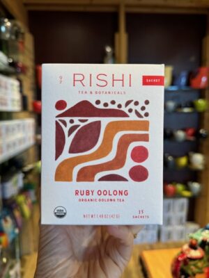 Rishi Ruby Oolong black Tea in bags