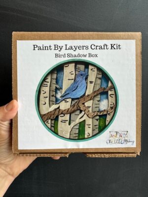 Boxed set for Our Little Maker Shadow Box Kit of Bird