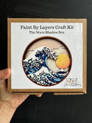 Boxed set for Our Little Maker Shadow Box Kit of The Wave
