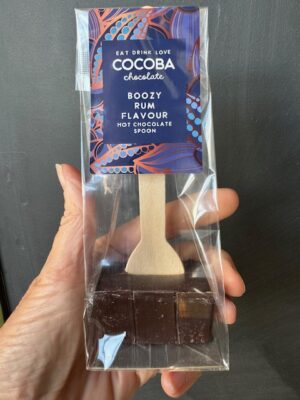 Cocoba Boozy Rum Hot Chocolate Spoon