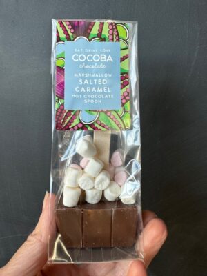 Cocoba Salted Caramel & marshmallow Hot Chocolate Spoon
