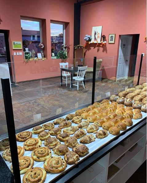 Interior view of The Little Bakehouse in Lethbridge