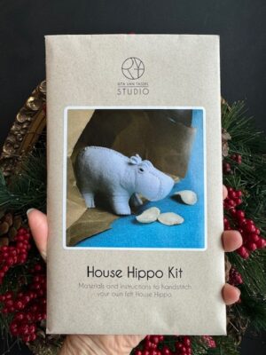 Rita Van Tassel Studio Felt Kit House Hippo