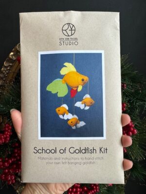 Rita Van Tassel Studio Felt Kit School of Goldfish