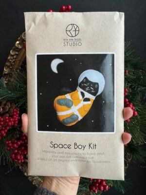 Rita Van Tassel Studio Felt Kit Space Boy Cat