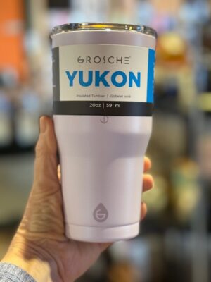 Grosche Yukon 20 ounce Lavender thermal tumbler