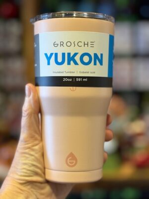 Grosche Yukon 20 ounce Peach rose pink thermal tumbler