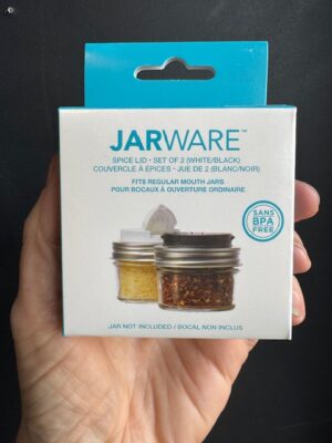 Jarware Mason Jar Regular Mouth Spice lids