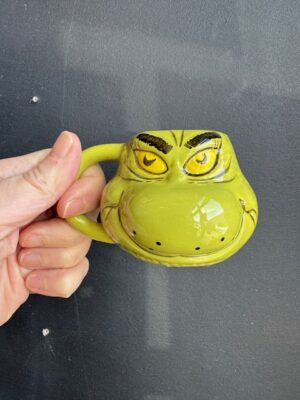 The Grinch who stole Christmas small espresso mug