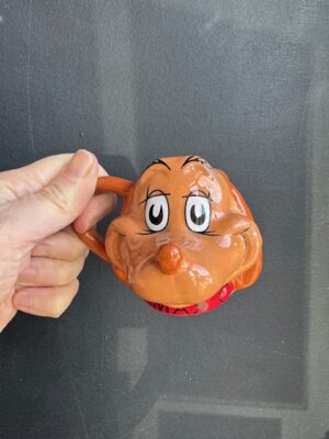 The Grinch who stole Christmas Max the dog small espresso mug