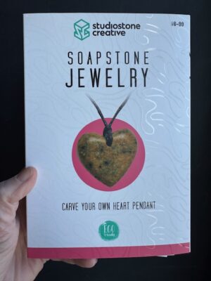 Studiostone Soapstone heart pendant