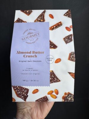 Fraser Valley Dark Chocolate Almond Butter Crunch 300 grams